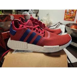 Kids Adidas NMD S80205 size 7 Red Blue Maroon